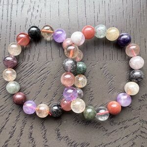 ( ONE) Mix crystals bracelet